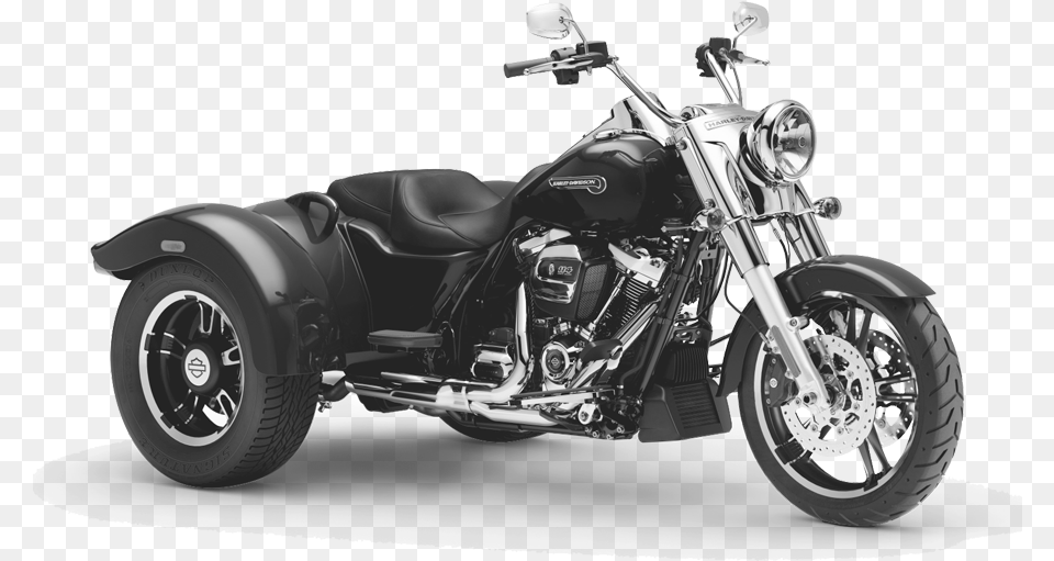 Harley Davidson 2019 Trike, Motorcycle, Transportation, Vehicle, Machine Free Png Download