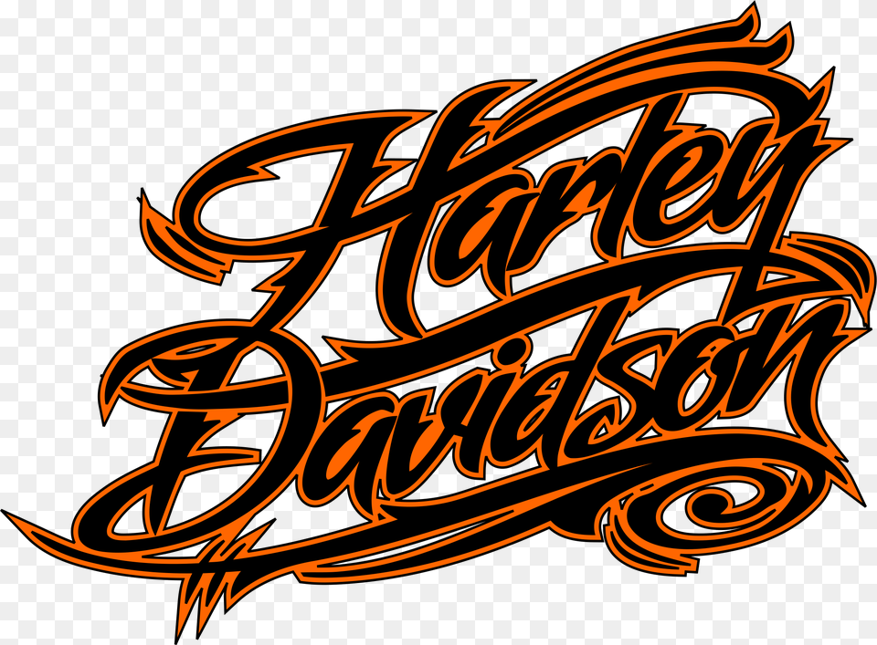 Harley Davidson Art Elegant Harley Davidson Clip Gift Pack Harley Davidson Number 1 And Cursive Shot, Calligraphy, Handwriting, Text, Dynamite Free Png Download