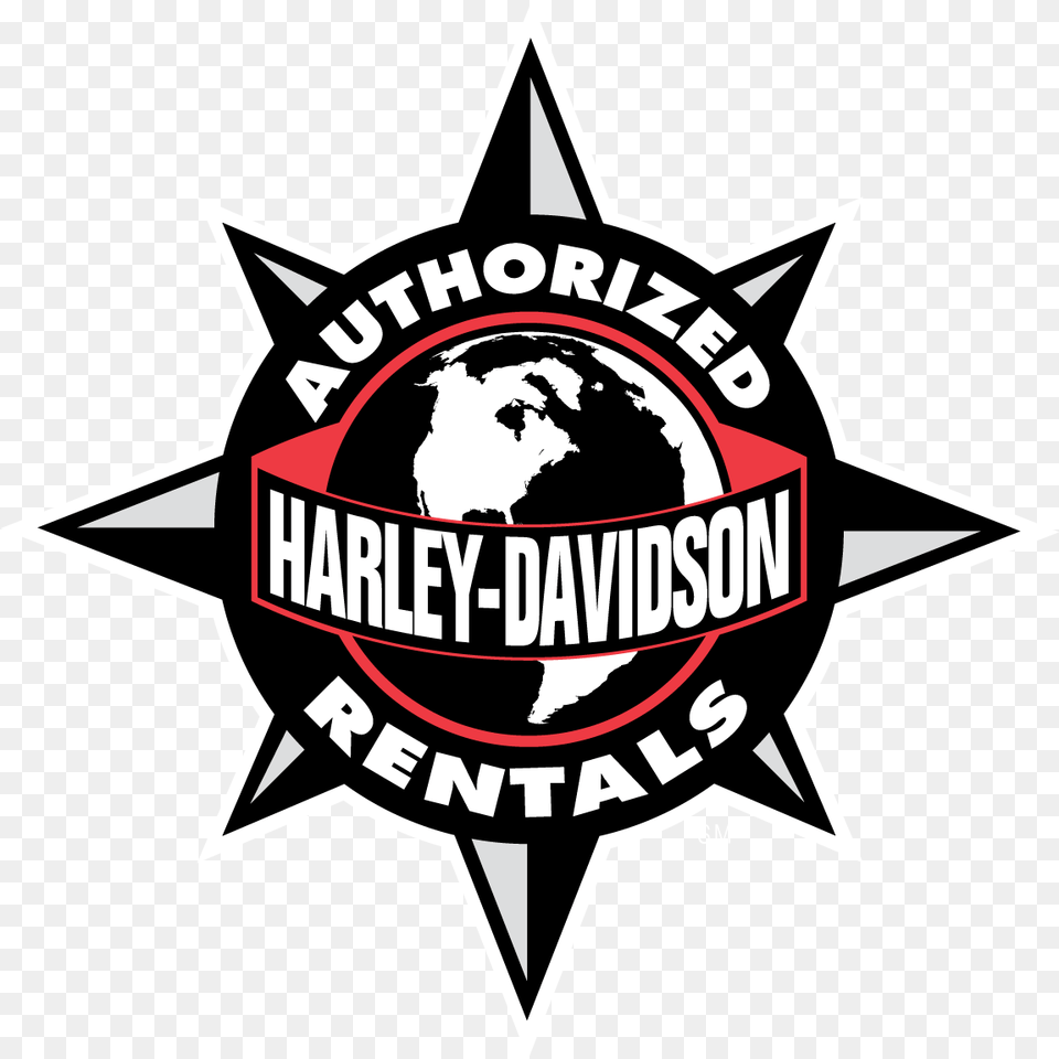 Harley Davidson Authorized Rentals Star Harley Davidson Authorized Tours, Logo, Symbol, Emblem Free Transparent Png