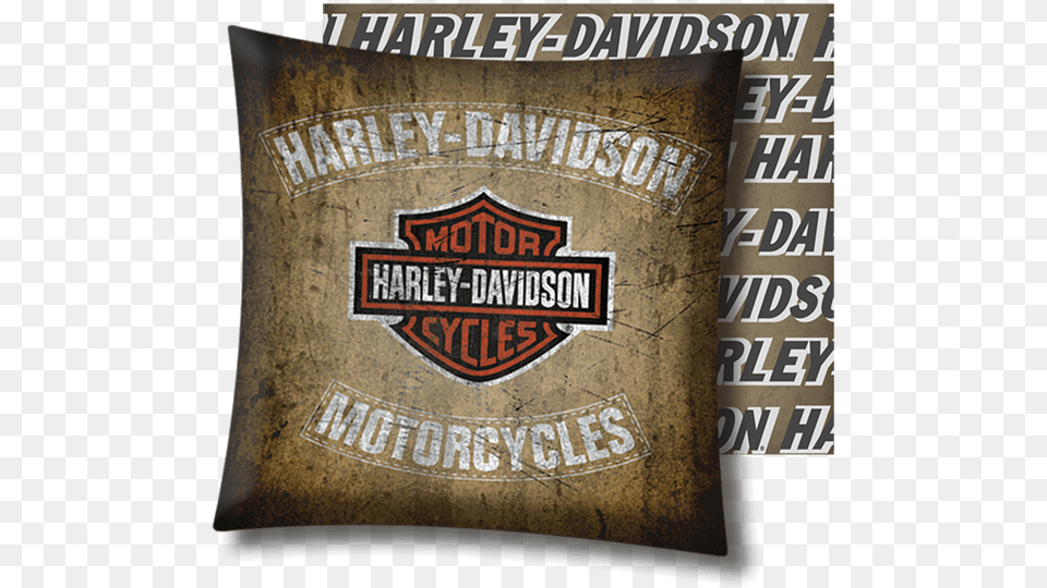 Harley Davidson Bar Amp Shield Indooroutdoor Pillow Harley Davidson, Book, Cushion, Home Decor, Publication Free Png