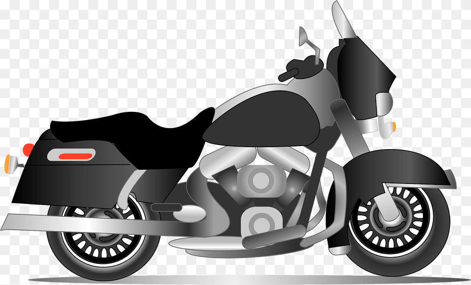 Harley Davidson Bike Clipart, Vehicle, Transportation, Motorcycle, Device Free Png Download
