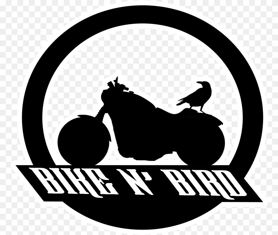 Harley Davidson Bird Motorcycle Vertebrate Motovlog Royal Bike N Bird, Stencil, Animal, Logo, Baby Png Image
