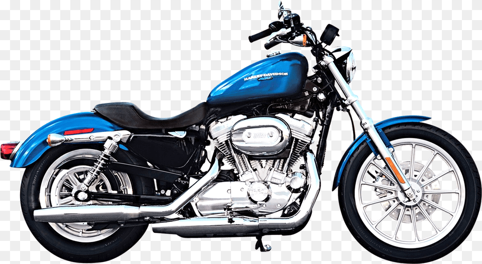 Harley Davidson Blue Motorcycle Bike Image Pngpix Harley Davidson Blue Bike, Wheel, Machine, Motor, Spoke Free Transparent Png