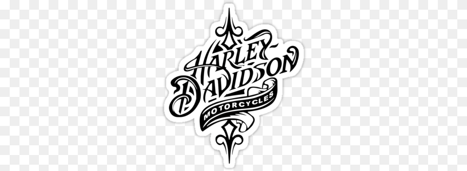 Harley Davidson Drawing Images Harley Davidson Logo Sticker, Dynamite, Weapon, Text, Symbol Png Image