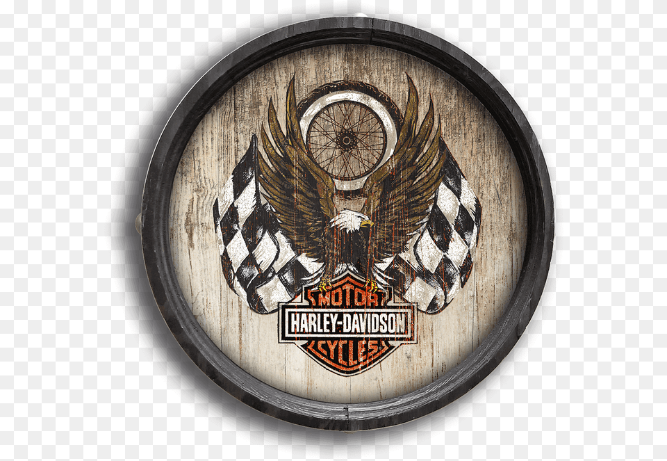 Harley Davidson Eagle Logos Posted By Christopher Walker Harley Davidson, Emblem, Symbol, Logo, Machine Free Png Download