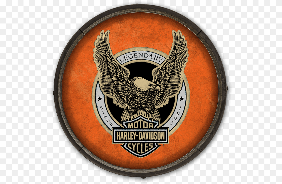 Harley Davidson Eagle Logos Posted Harley Davidson, Badge, Emblem, Logo, Symbol Free Png