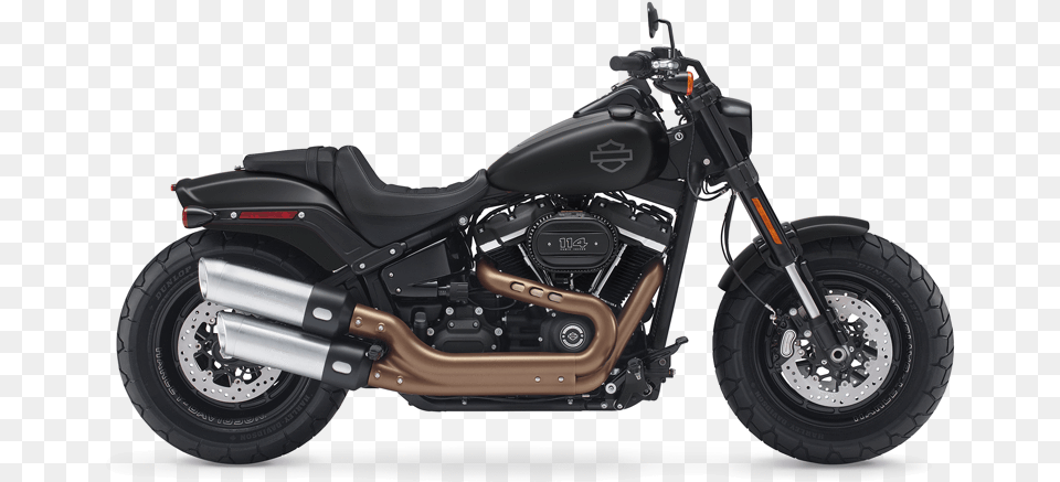 Harley Davidson Fat Bob Photo Harley Fat Bob 2019, Machine, Spoke, Motorcycle, Transportation Free Transparent Png