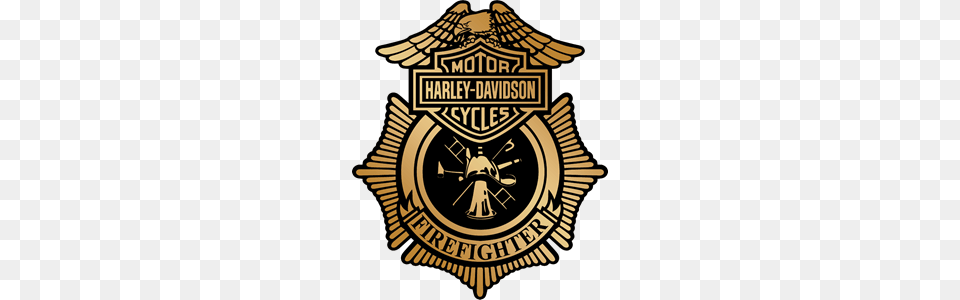 Harley Davidson Firefighter Logo Vector, Badge, Symbol, Food, Ketchup Png