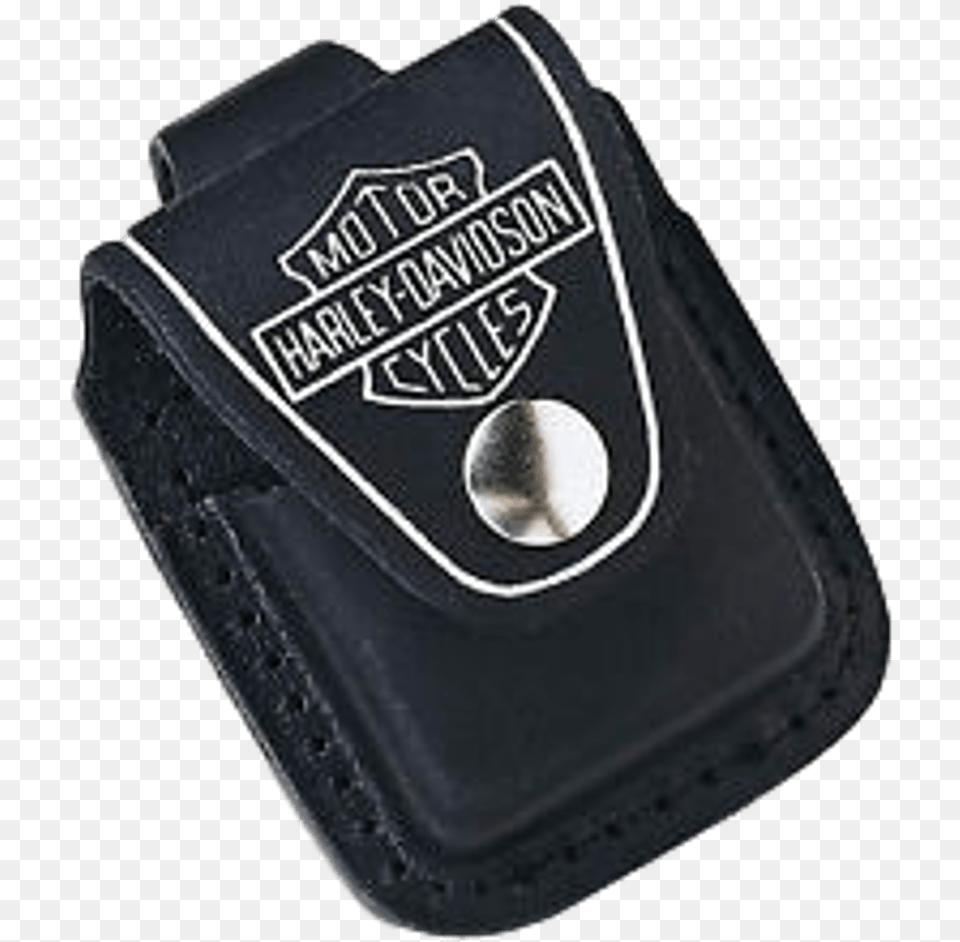 Harley Davidson Genuine Zippo Lighter Pouch Leather, Accessories, Bag, Handbag Png