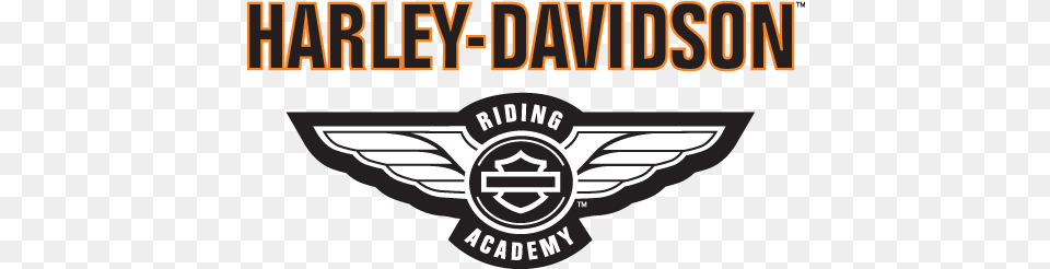 Harley Davidson Motorcycle Class Riding Academy In Loveland Co Harley Davidson Riding Academy, Logo, Emblem, Symbol, Badge Free Png Download