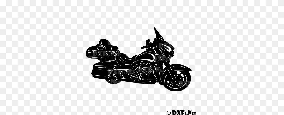 Harley Davidson Motorcycle Design Dxf File For Cnc Motorcycle, Text Free Png Download