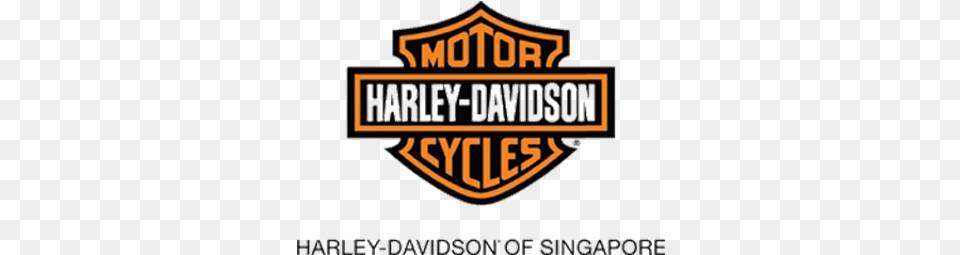 Harley Davidson Of Singapore Emblem, Logo, Architecture, Building, Factory Png