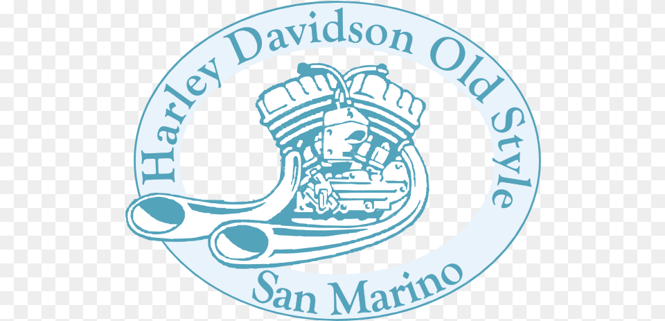 Harley Davidson Old Style San Marino Drawing, Logo, Disk Free Png