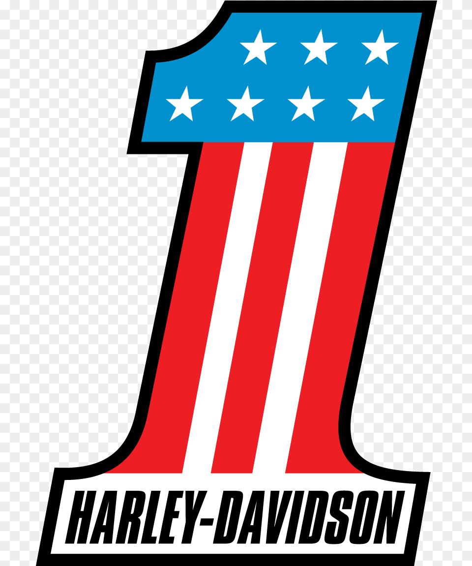Harley Davidson One Stars Stripes Logo Vector Harley Davidson Dark Logo Vector, Flag Free Transparent Png