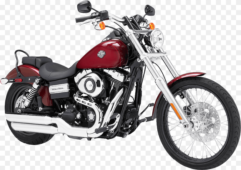 Harley Davidson Red Motorcycles, Machine, Spoke, Motorcycle, Vehicle Png