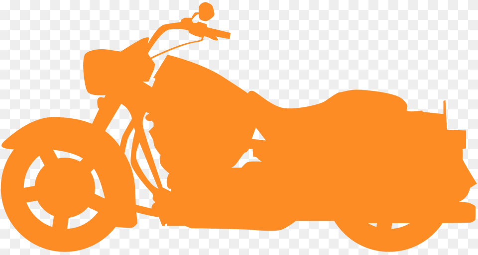 Harley Davidson Silhouette, Motorcycle, Transportation, Vehicle, Sidecar Free Transparent Png