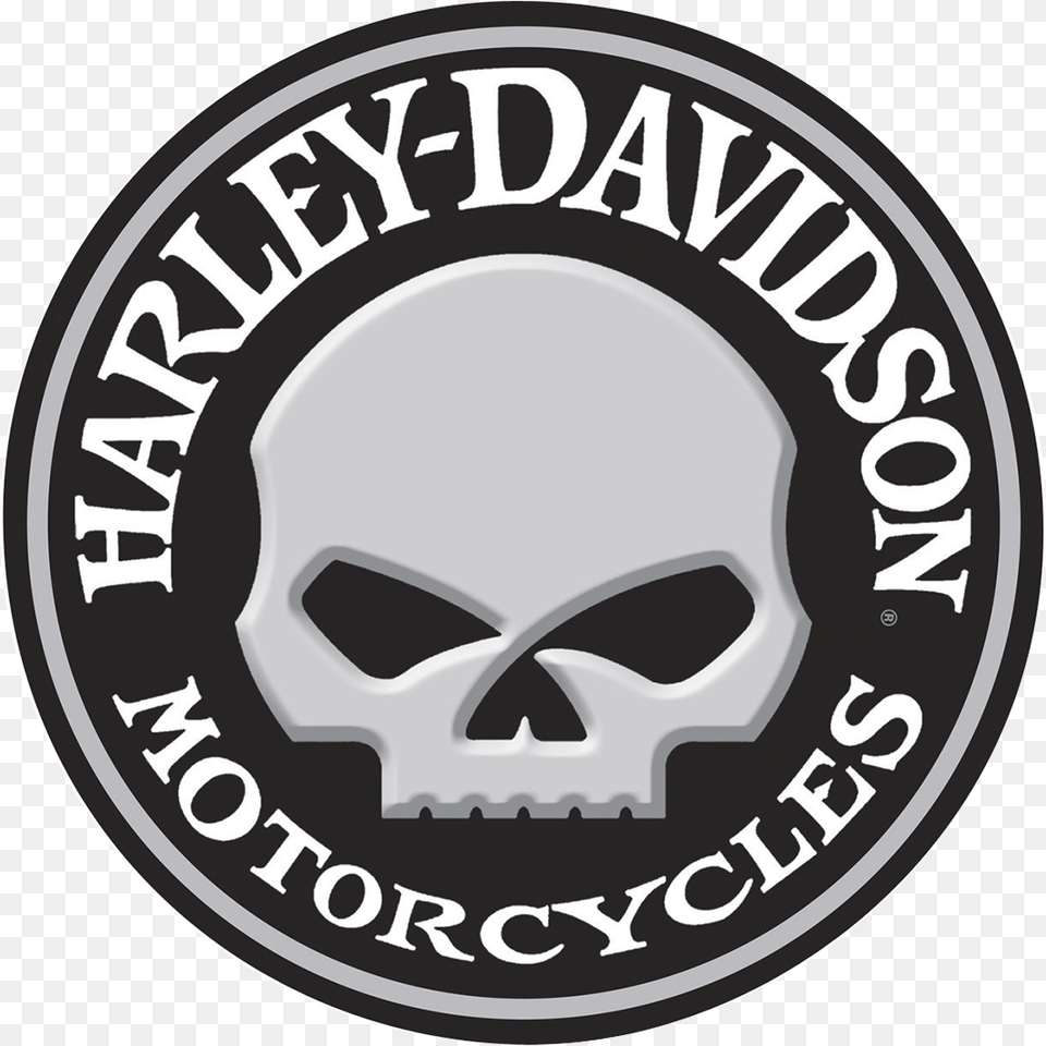 Harley Davidson Skull, Emblem, Logo, Symbol, Ammunition Free Png Download