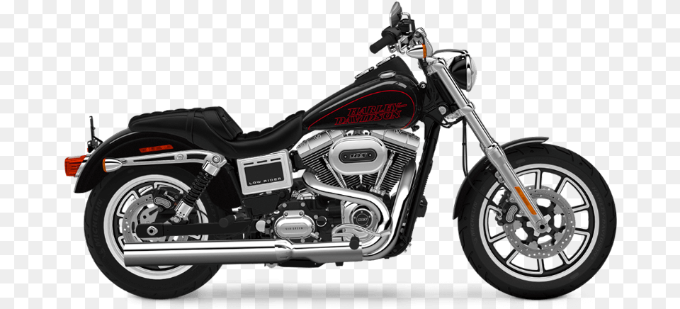 Harley Davidson Super Glide Motorcycle Lowrider Car Suzuki, Machine, Spoke, Motor, Wheel Free Png Download