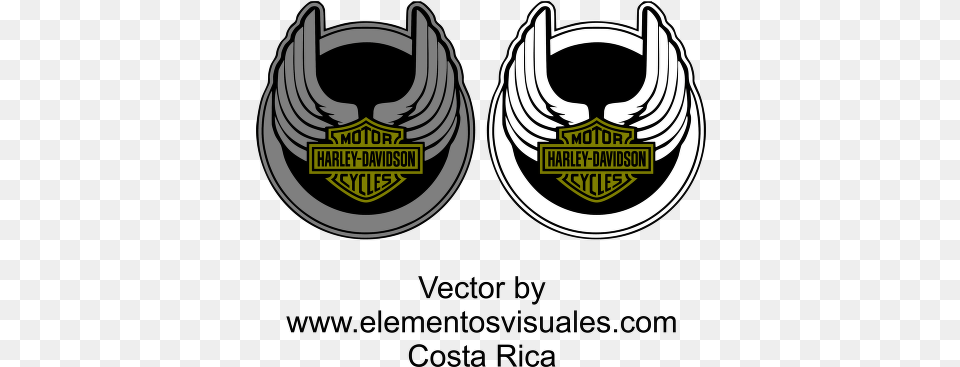 Harley Davidson Wings Vector Logo Harley Davidson Logo, Emblem, Symbol, Smoke Pipe Png