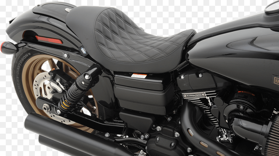 Harley Dyna Single Seat, Machine, Motor, Spoke, Motorcycle Free Png Download