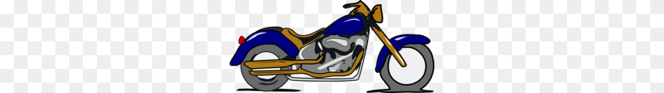Harley Mc Gold And Blue Clip Art, Vehicle, Transportation, Motorcycle, Machine Png Image