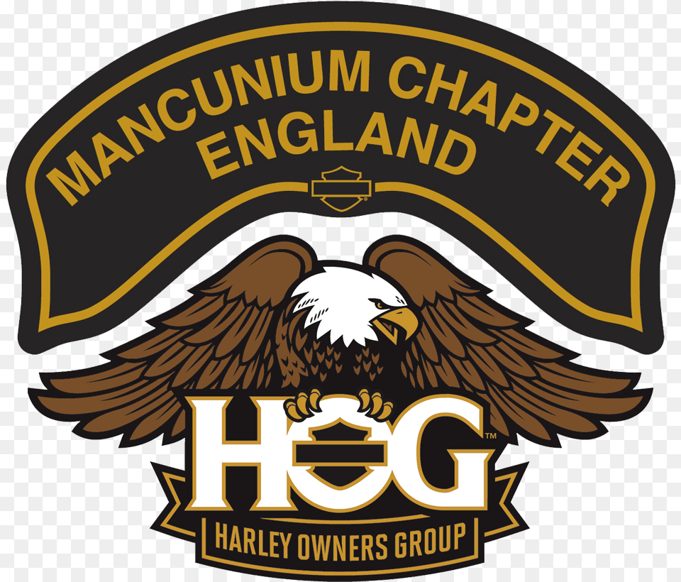 Harley Owners Group, Badge, Logo, Symbol, Animal Free Png Download