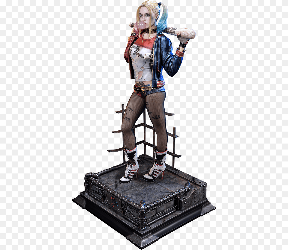 Harley Quinn 1 1 Figure, Woman, Shoe, Person, Footwear Free Transparent Png
