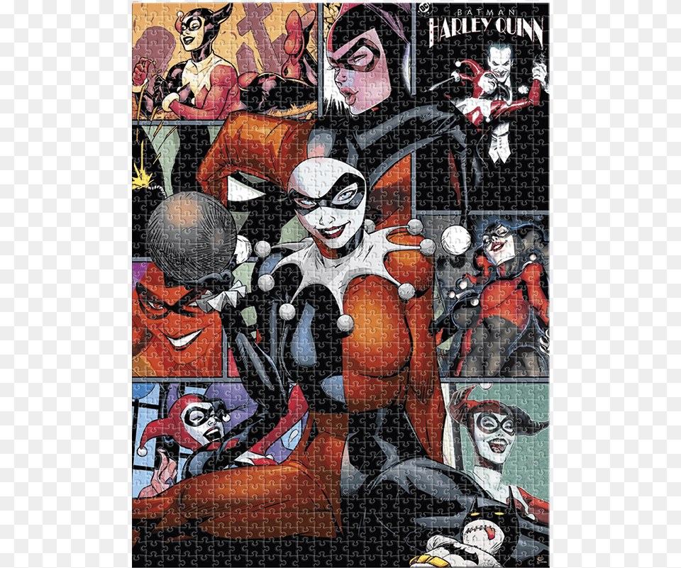 Harley Quinn 1000 Puzzle, Publication, Book, Comics, Adult Free Png Download