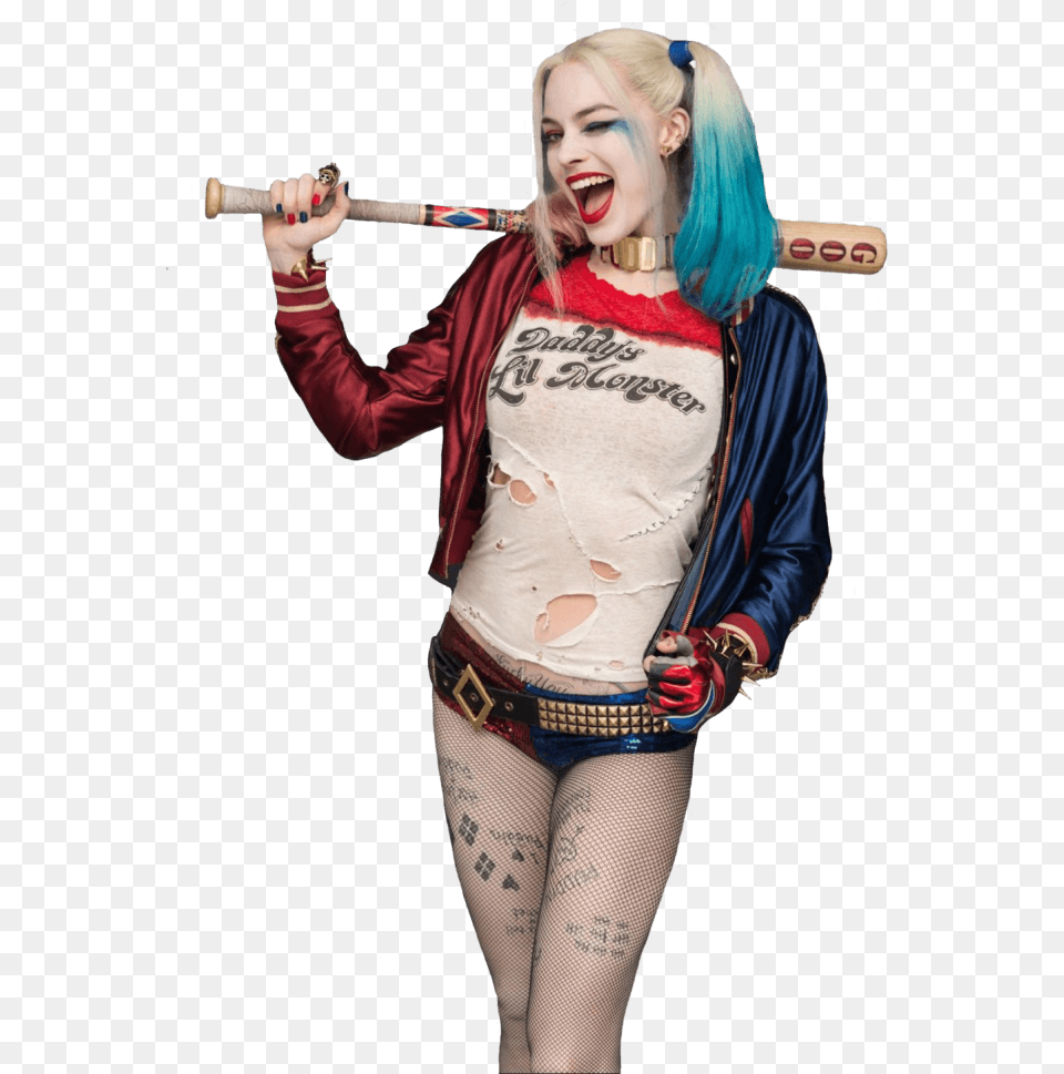 Harley Quinn, Adult, Tattoo, Skin, Person Png Image