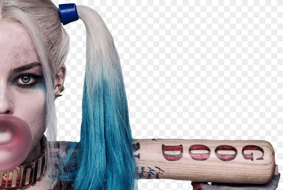 Harley Quinn, Adult, Face, Female, Head Free Png Download