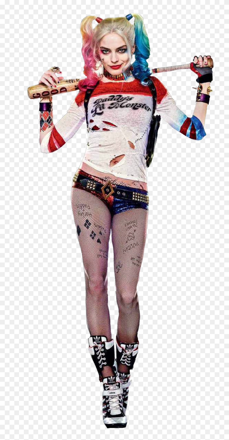 Harley Quinn, Clothing, Costume, Person, Adult Free Png Download