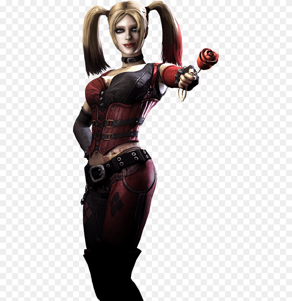 Harley Quinn Arkham City, Adult, Person, Woman, Female Png