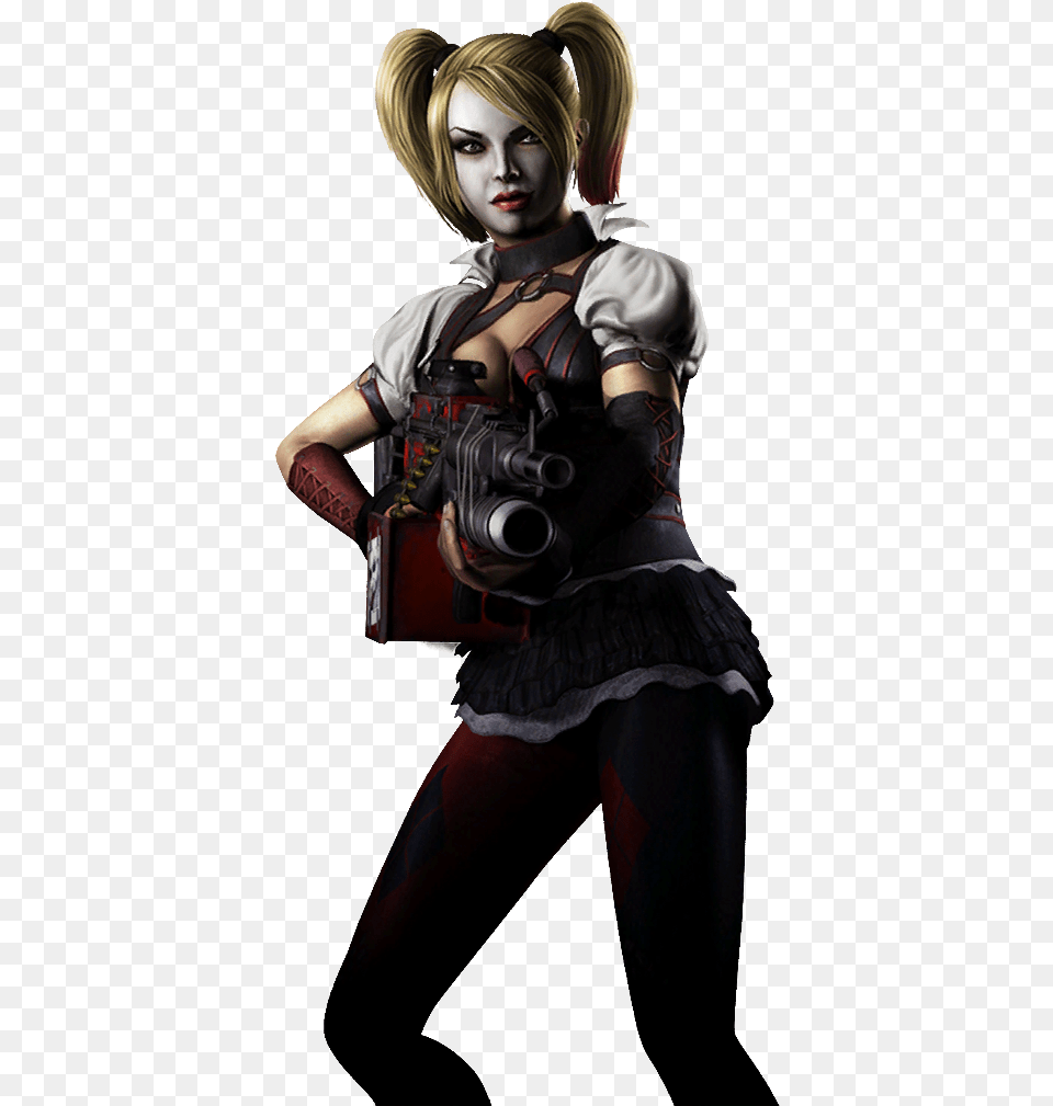 Harley Quinn Arkham Knight Harley Quinn Injustice, Adult, Person, Woman, Female Free Png