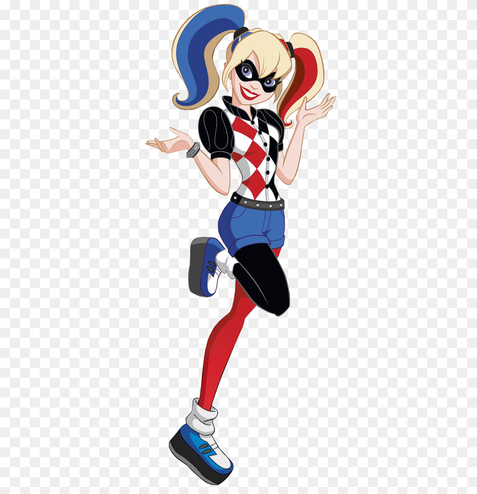 Harley Quinn Basic New Profile Art, Book, Publication, Comics, Person Free Transparent Png