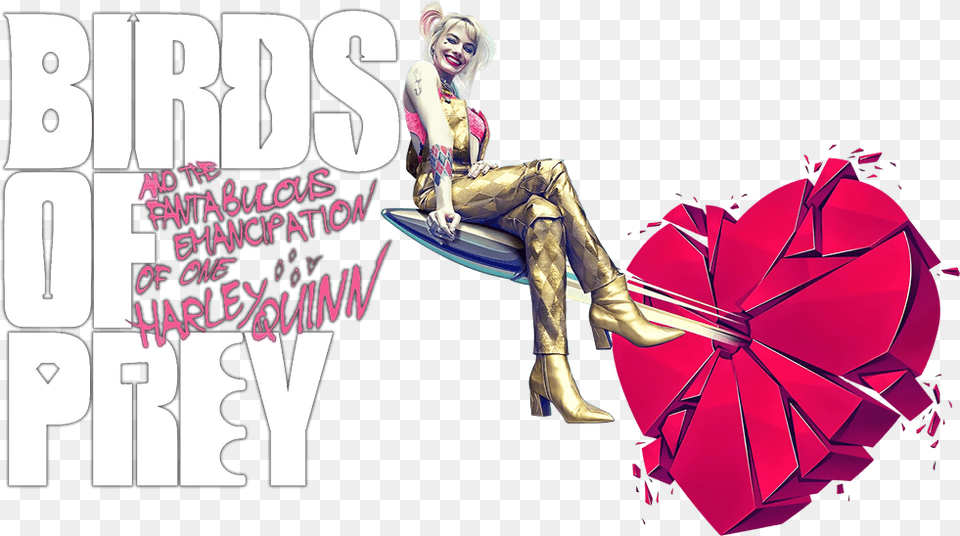 Harley Quinn Birds Of Prey, Publication, Book, Adult, Person Png