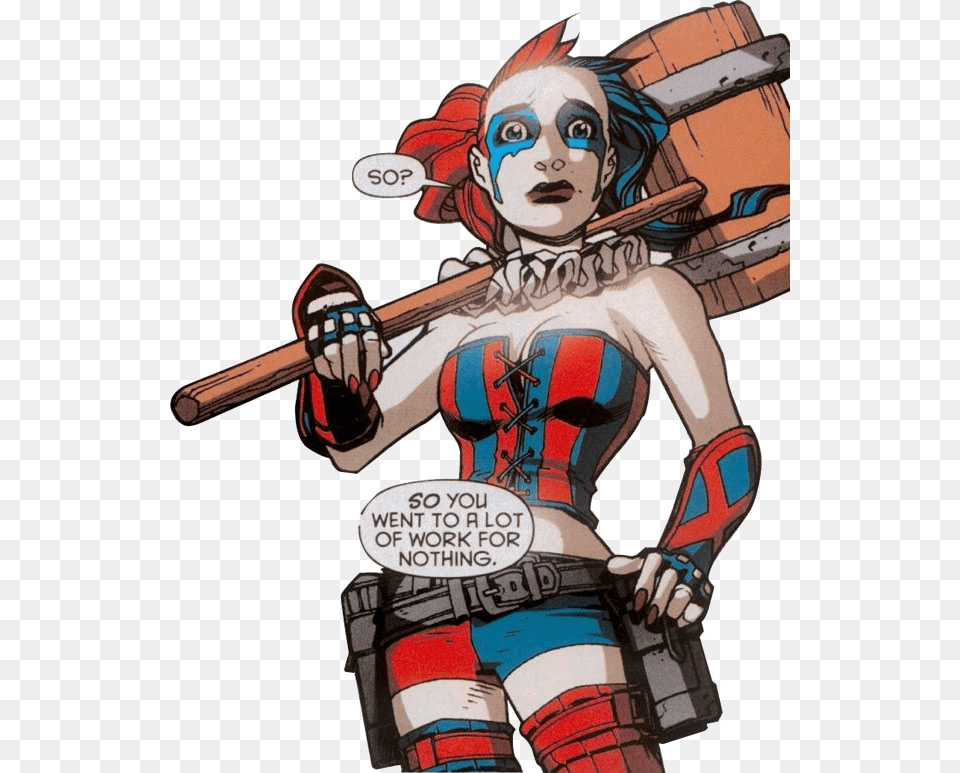 Harley Quinn By Neil Googe In Detective Comics Neil Googe Harley Quinn, Book, Publication, Baby, Person Free Png Download
