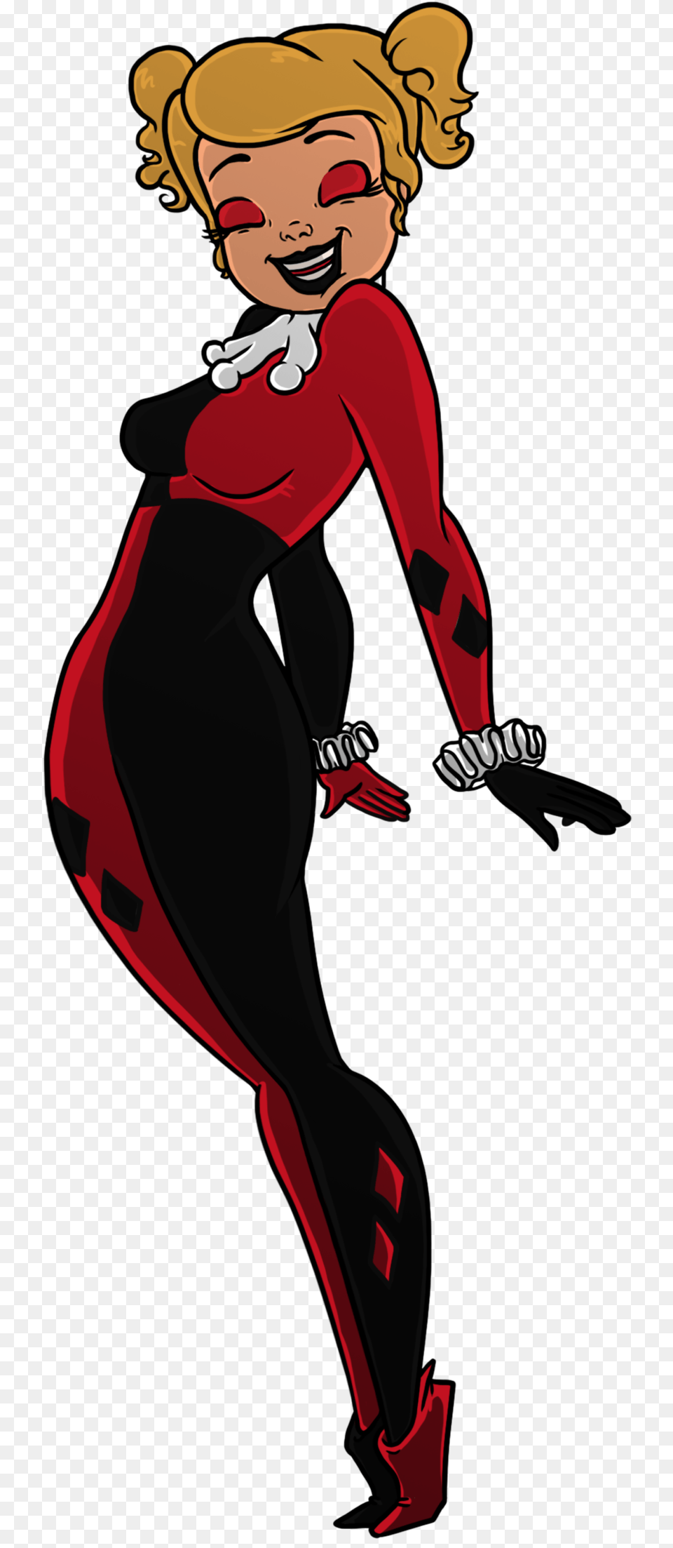 Harley Quinn Cartoon Harley Quinn Cartoon Transparent, Adult, Person, Woman, Female Png Image