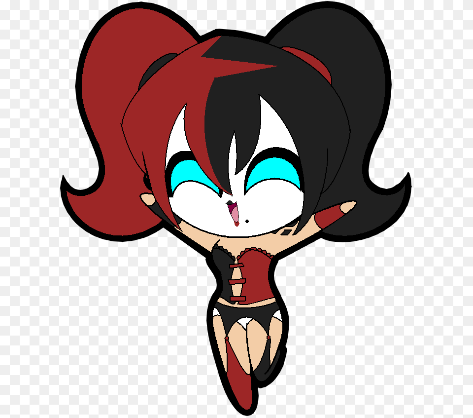 Harley Quinn Chibi Transparent, Baby, Person, Cartoon, Adult Free Png