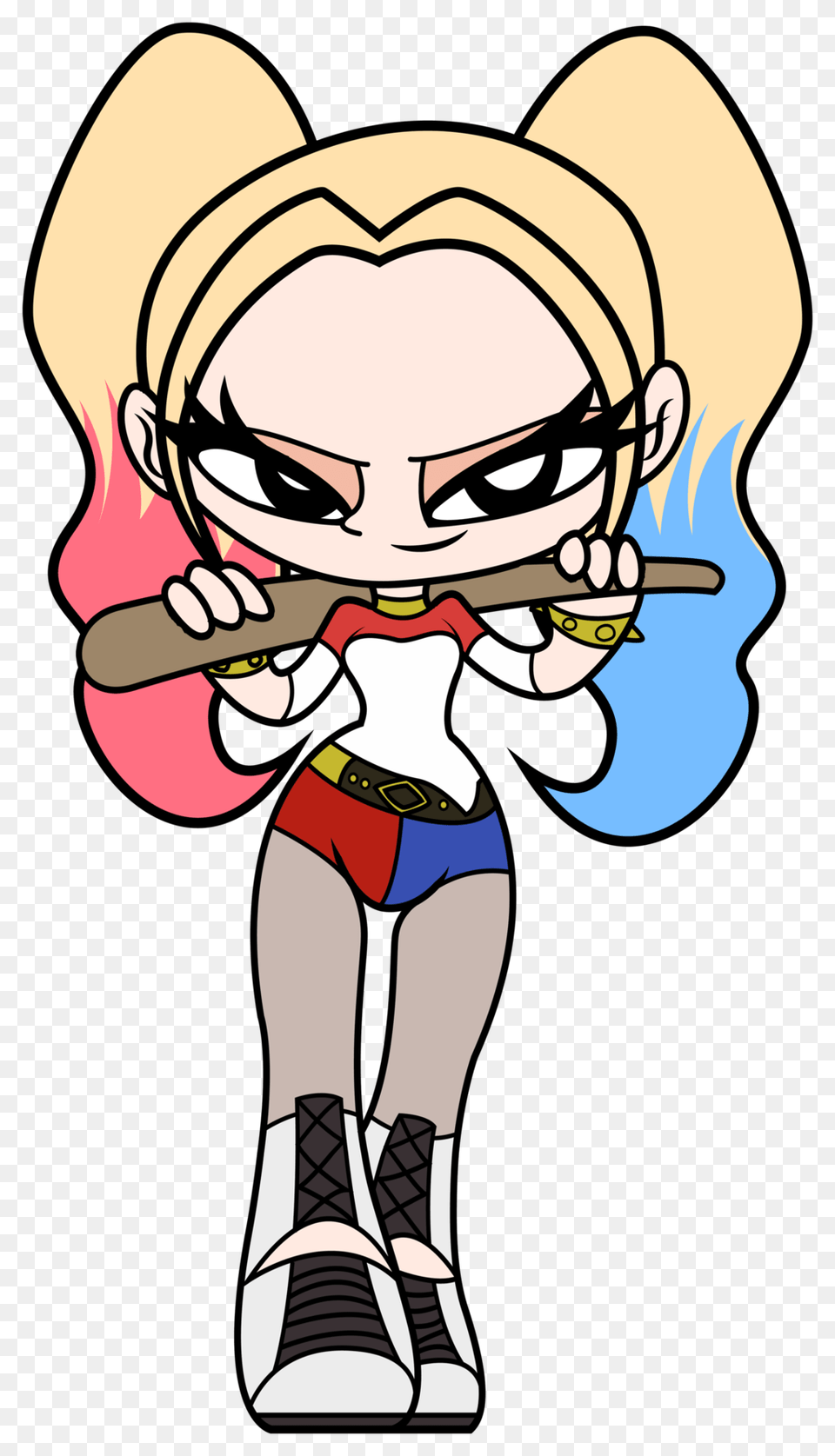 Harley Quinn Clipart Harley Quinn Clip Art Images, Book, Comics, Publication, Person Png