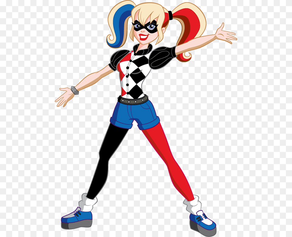 Harley Quinn Clipart Look, Book, Publication, Comics, Person Free Png Download