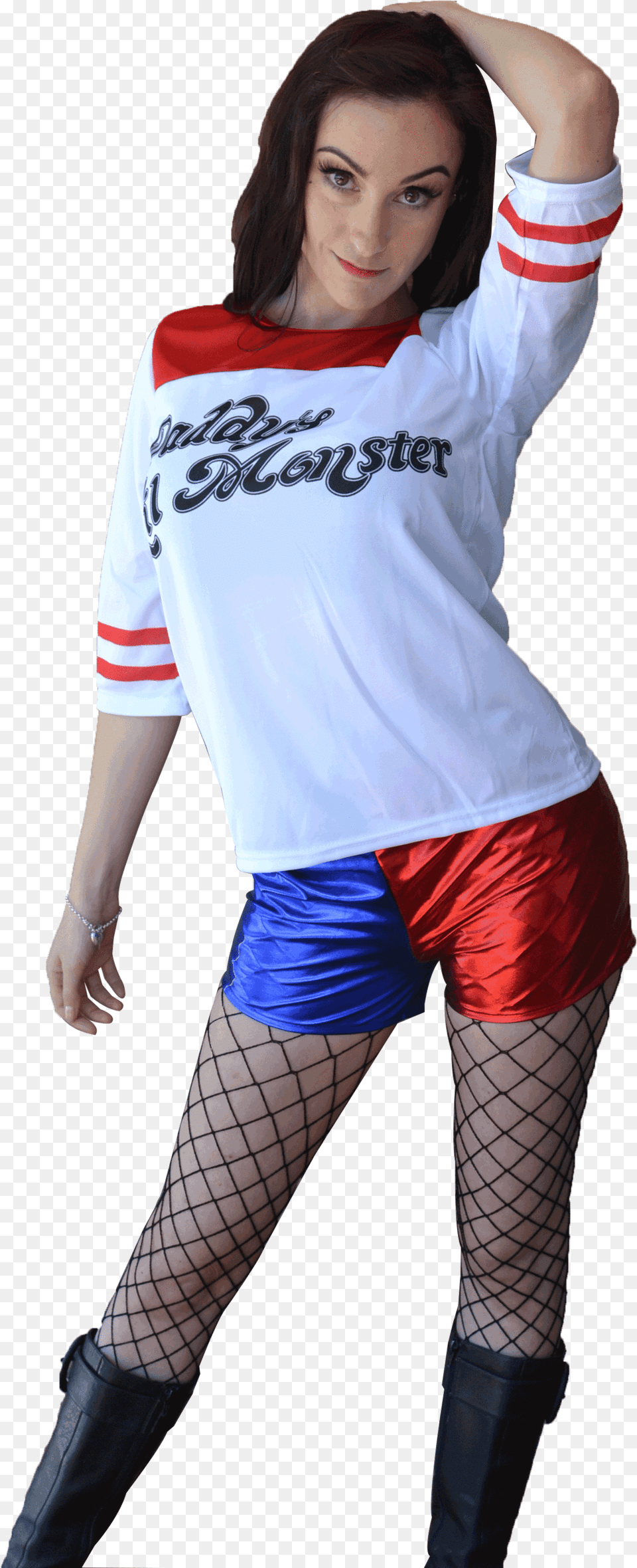 Harley Quinn Costumequotclassquotlazyload Lazyload Fade Tights, Clothing, Sleeve, Long Sleeve, Teen Free Transparent Png