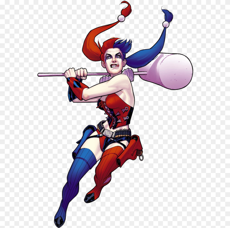 Harley Quinn Costumes Comics, Book, Clothing, Costume, Publication Png Image
