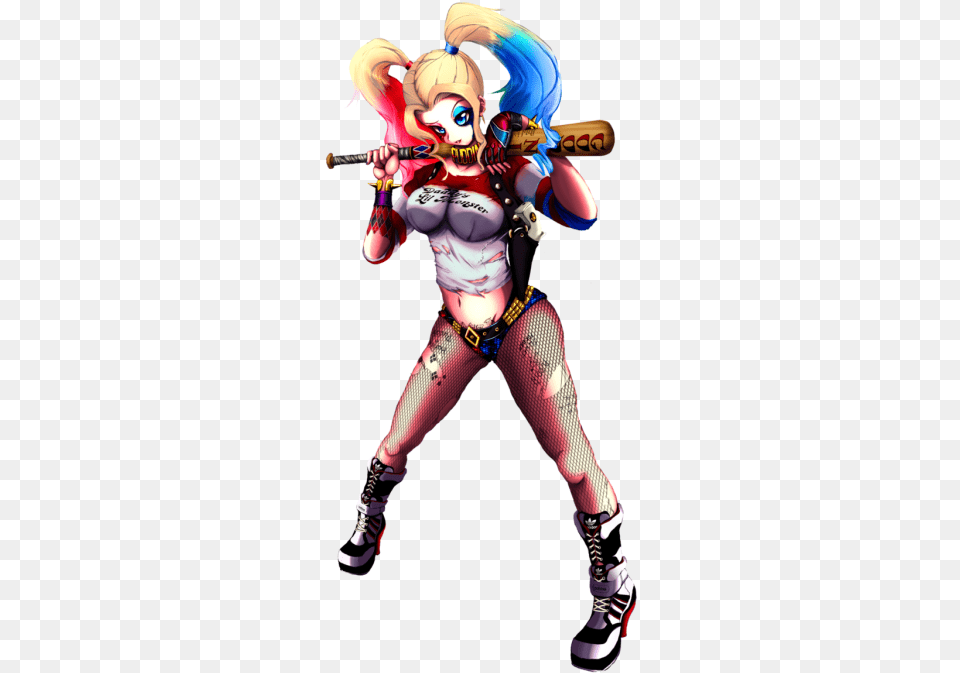 Harley Quinn Hd Quality Play Harley Quinn Drawing Animated, Book, Publication, Comics, Adult Png
