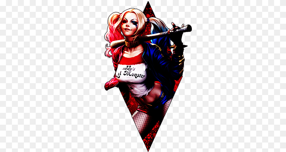 Harley Quinn Image Arts, Adult, Publication, Person, Female Free Transparent Png