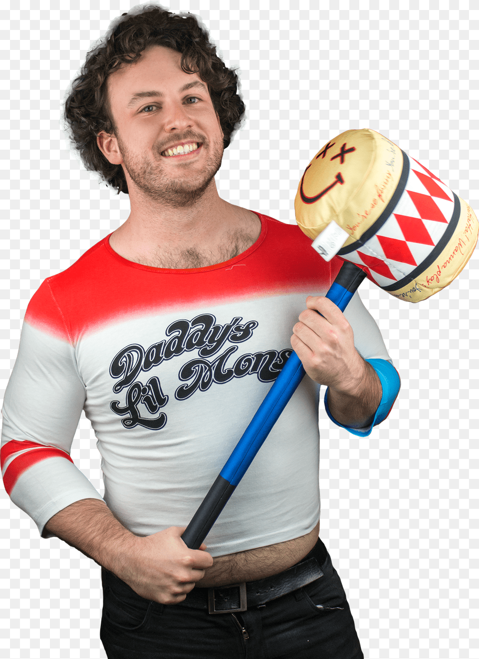 Harley Quinn Mallet Suicide Squad, Ball, Sport, Rugby Ball, Rugby Free Png Download