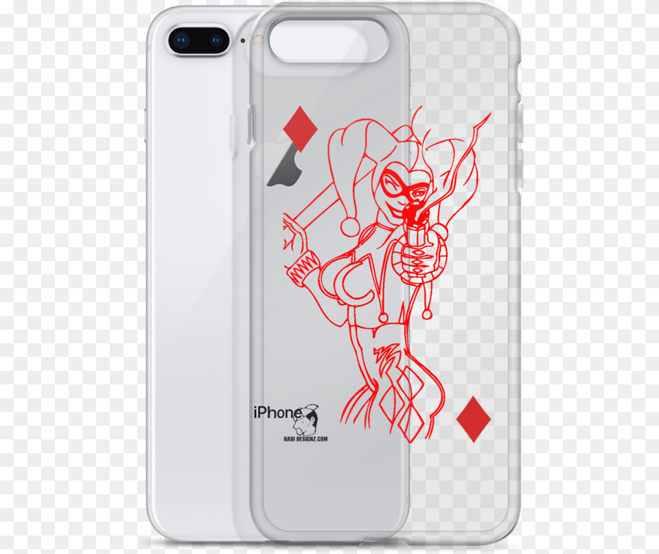 Harley Quinn Of Diamonds Iphone 8 Plus Free, Electronics, Mobile Phone, Phone Png