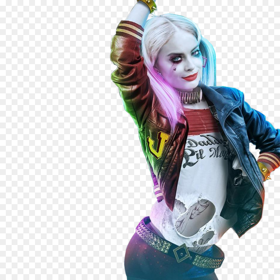 Harley Quinn Picture Arts, Clothing, Person, Costume, Adult Png