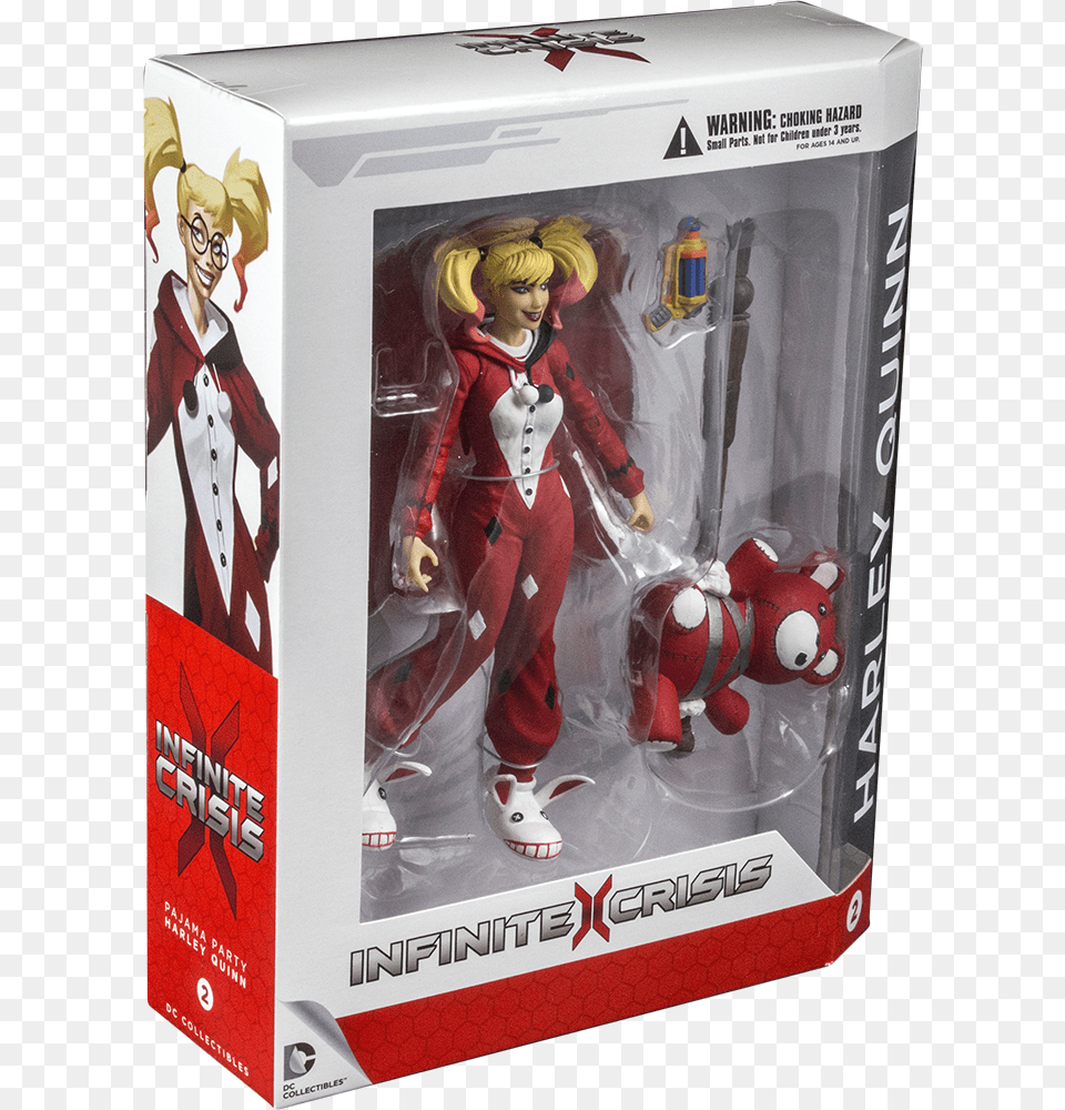Harley Quinn Pyjama Party Harley Quinn 6 Inch Figure, Person, Face, Head, Book Free Png Download
