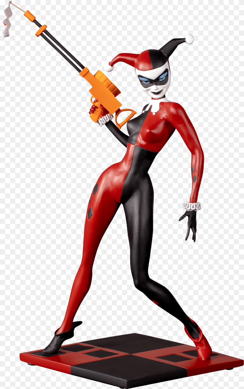 Harley Quinn Statue, Adult, Person, Woman, Female Png Image