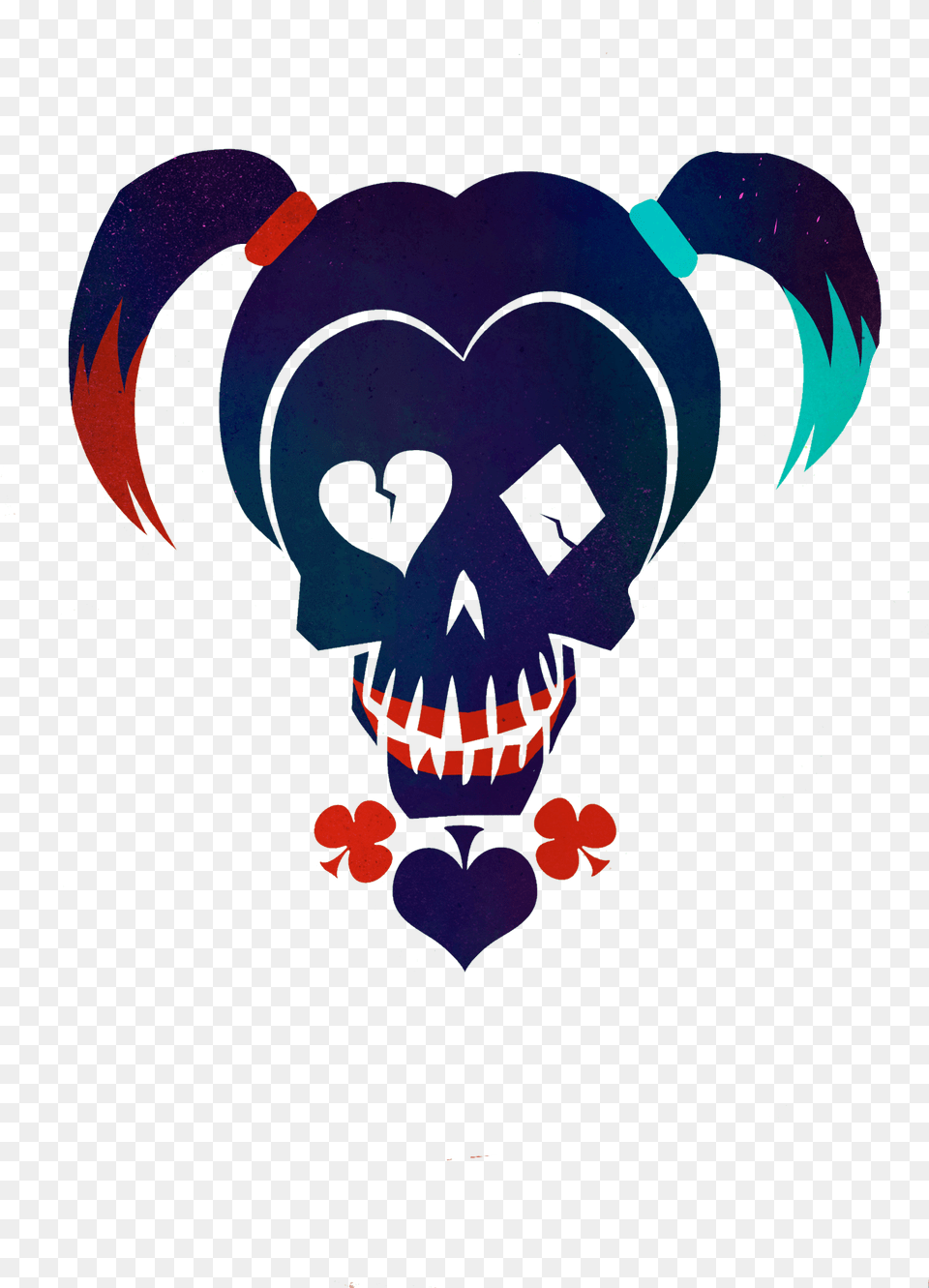 Harley Quinn Suicid Squad Symbol, Art, Graphics, Cartoon Free Transparent Png